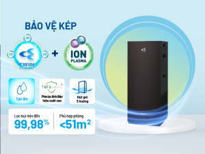 Máy lọc không khí tạo ẩm cao cấp MCK70ZVM7- W(T)